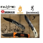 Поступление туристических ножей Berger, Browning, Boker, Fox Knives (производство Китай)
