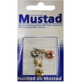 Мормышка набор с прижимом тип 10 (3 шт)