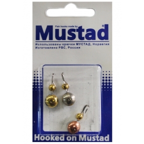 Мормышка набор с прижимом тип 6 (3 шт)