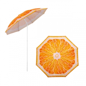 Зонт пляжный d 1.8м с наклоном Апельсин (19/22/170Т)(N-BU1907-180-0)