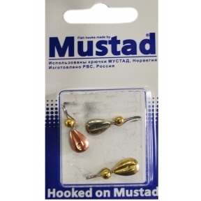 Мормышка набор с прижимом тип 2 (3 шт)