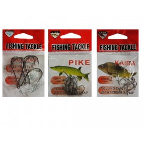 Крючки в пакете FISHING TACKLE