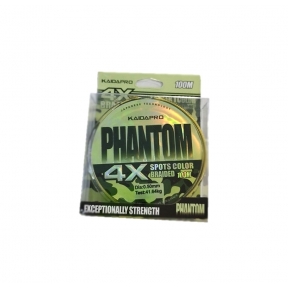 Леска шнур 100м Phantom 4Х PX403-50 (Kaida)