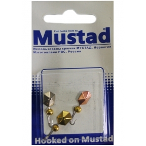 Мормышка набор с прижимом тип 8 (3 шт)