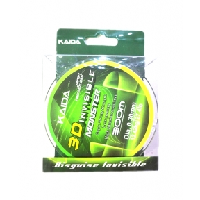 Леска 300м Invisible 3D FL31-30 (Kaida)