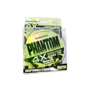 Леска шнур 100м Phantom 4Х PX403-18 (Kaida)