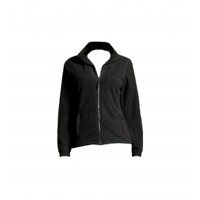 Куртка флис жен  черная №37215