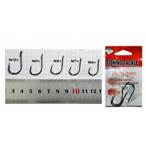 Крючки в пакете FISHING TACKLE маленькие 