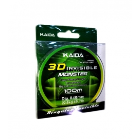 Леска 100м Invisible 3D FLO1-40 (Kaida)
