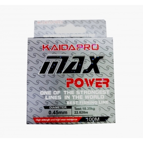 Леска 100м Max Power YX208-45 (Kaida)